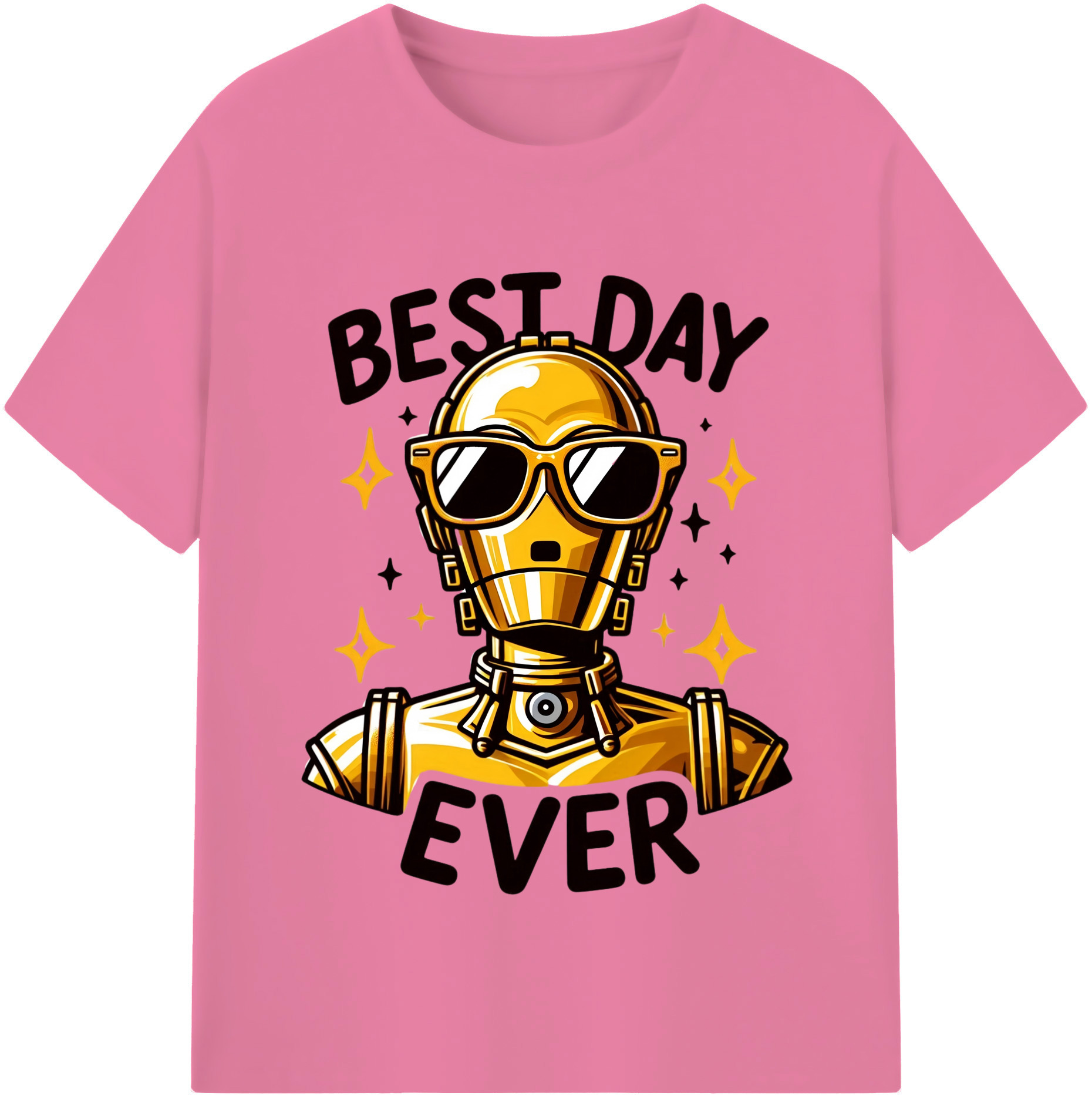 （画像用） スター・ウォーズ Star Wars 綿100％半袖Tシャツ（フロントプリント）